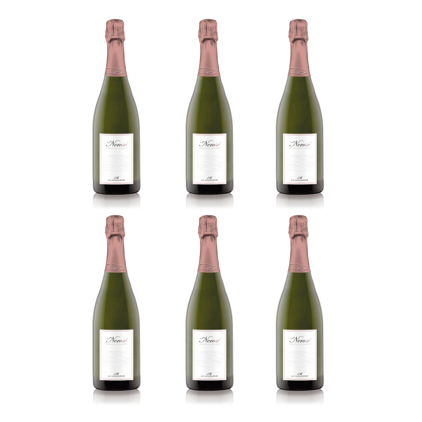 Nerosé – Box da 6 bottiglie di Metodo Classico
