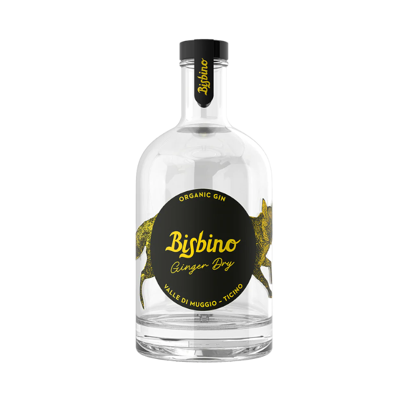 Gin Bisbino Ginger Dry - Ticino BIO