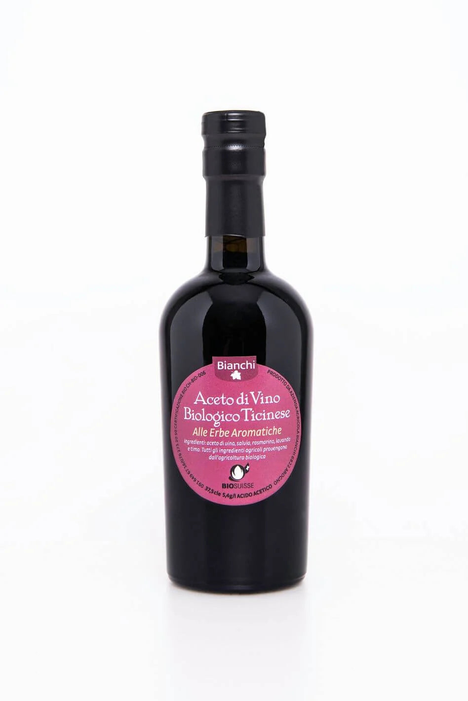 Aceto di vino rosso aromatizzato